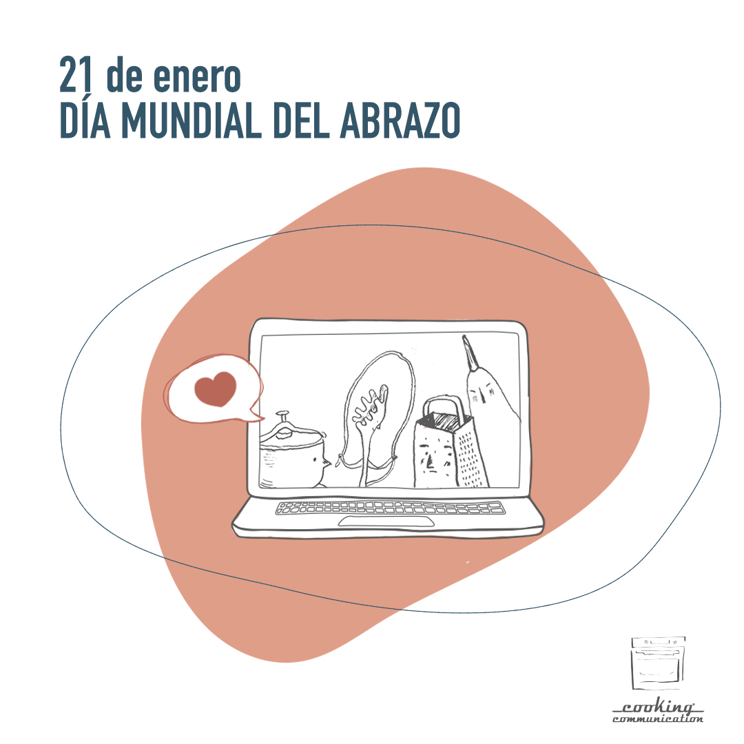 ¡Feliz Día Internacional del abrazo! 🗓

Aunque no podamos darnos abrazos como antes lo hacíamos, desde Cooking queremos mandarte un fuerte abrazo virtual 🤗

#DiaInternacionalDelAbrazo #DiaAbrazo #DiaDeLosAbrazos #Abrazos