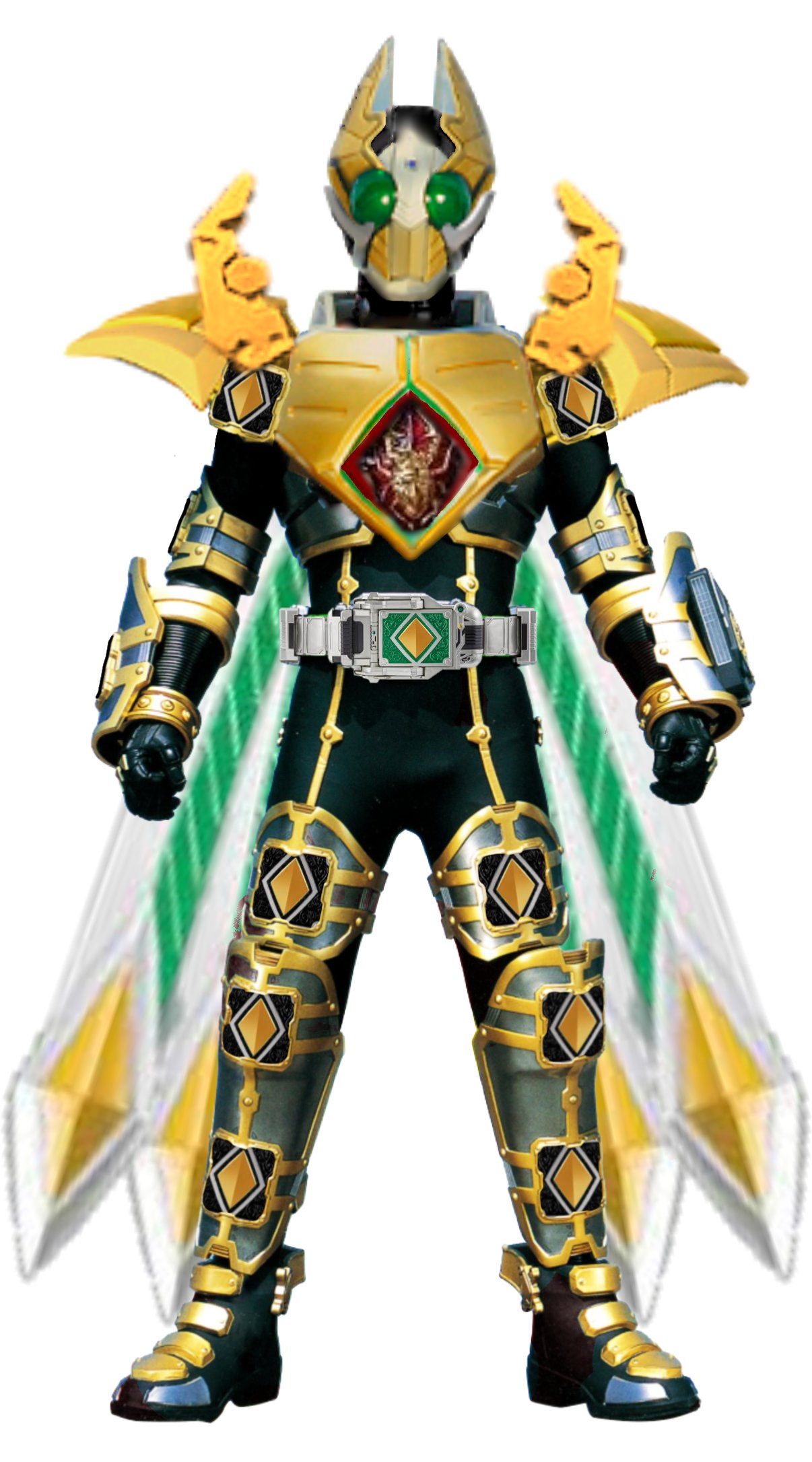 さむらゐだ 仮面ライダーギャレン キングフォーム 仮面ライダー 仮面ライダーギャレン 仮面ライダーブレイド T Co Fpbcgrtevw Twitter