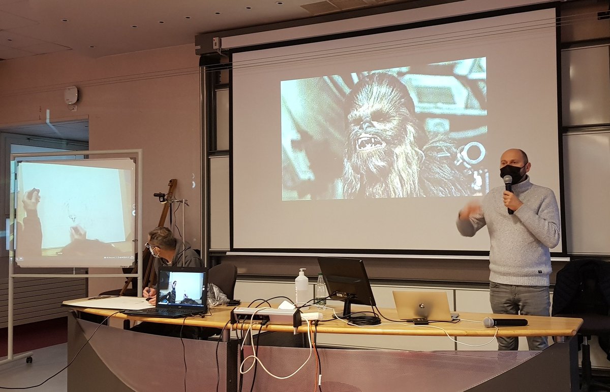 SupsciencesB's tweet photo. CHEWBACCA est il un primate ? Un chien ? Quelles caracteristiques pour le classer . Spiderman peut il  projeter de la soie ? Comment utiliser les outils du scientifique pour s'amuser avec l anatomie comparée ?   @SVT_OT @lyceeBranly28 
@cdibranly28 @CardieOT @ac_orleanstours https://t.co/ZW23CV9RCz