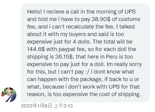 wwjn_doll's tweet photo. ‼️PLEASE READ + RT to help us take back our money‼️
Today I would like to expose the worst, most unethical G.O. manager I have ever seen in my life @Sxng_GM. 

To keep things short, we mailed the dolls to her, to which then she refused to pay the shipping fees. https://t.co/16RMbp8IUs