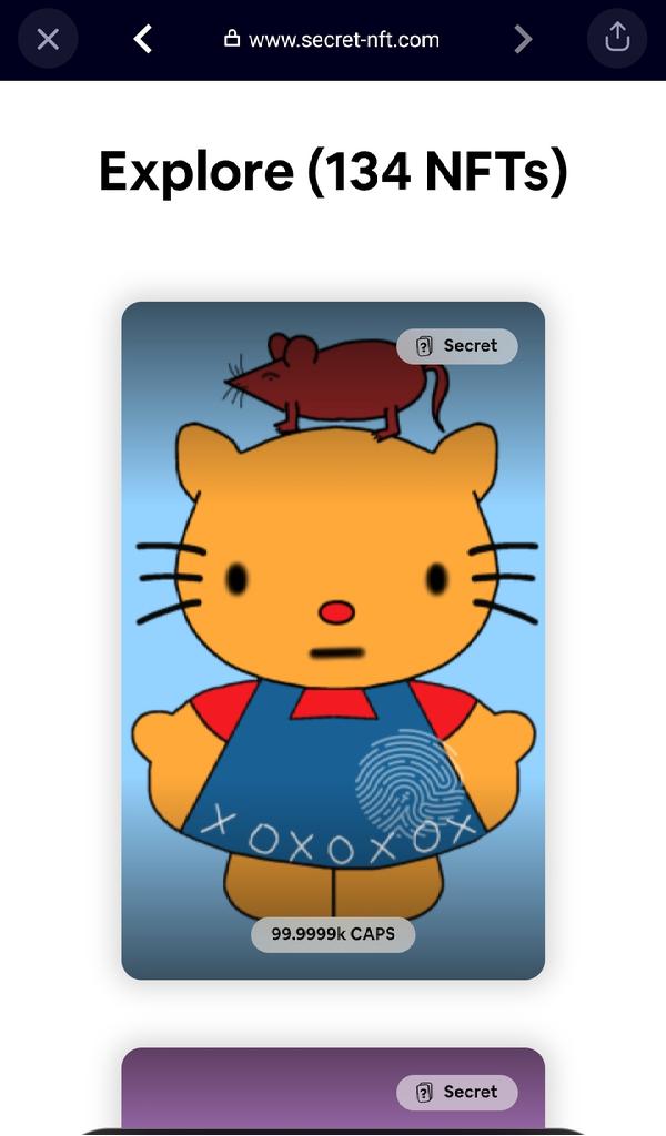 ICKittyNFT's tweet photo. Check out Royal Kitty #10 on
https://t.co/sb6kq0rsGY

Be part of #Kittyverse

@SecretNFT_ @Ternoa_ 
#Testnet #TernoaChain #TernoaLaunchpad #cat #Kitty #royalkitty #NFTs #NFTCollection #NFT #nftcollector #KittyCryptoGang 
#CatsOfTwitter https://t.co/tZpgbXNz4p