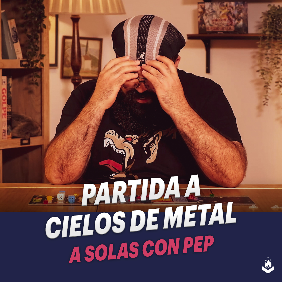 DevirIberia's tweet photo. Pep [@D_a_dos] es nuestro héroe, o al menos del único que disponemos para enfrentarnos a la amenaza alienígena que acecha nuestro planeta 😅🔥

¿Conseguirá vencer a los aliens y salvar la Tierra? 
Mejor ir construyendo un búnker, por si acaso... ✌️👽

▶️ https://t.co/AoJVD8Z1VB https://t.co/xCxcwFXdB0