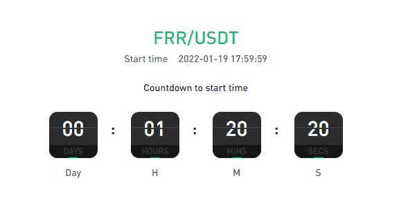 $FRR/USDT trading will go LIVE in 1.5 HOUR 🔥 <a href="/FRR_Finance/">FrontRow Finance</a>

Get ready to trade➡️ mexc.com/exchange/FRR_U… 📈

#FRRFinance #FRR #MEXCGlobal #MEXClisting

💚Follow us for the opening price later! 🚀