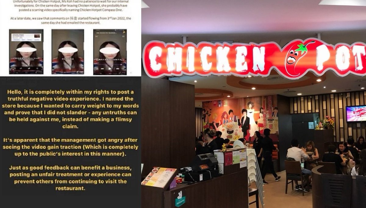 Woman shoot Chicken Hotpot again for doing background checks on her! allsingaporestuff.com/2022/01/19/wom…