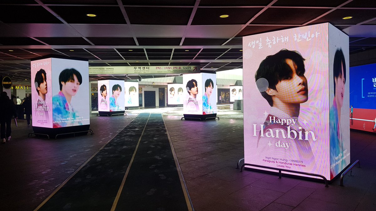 Artist_Support1's tweet photo. HappyHanbinDay💝

📍날짜 : 22. 1. 19 생일축하
📍매체 : 코엑스 브랜드 에비뉴

@HANBIN_twt_
@TPST_official
@TPST_twt
 
#OurPreciousHanbinDay
#HANBIN_TEMPEST #TEMPEST https://t.co/D9aXiJNDxk