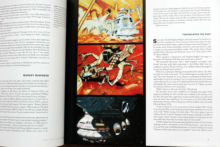 Here are some of his concept art pieces found in the Making Of Alien book - https://t.co/4MFS9cPk6H 