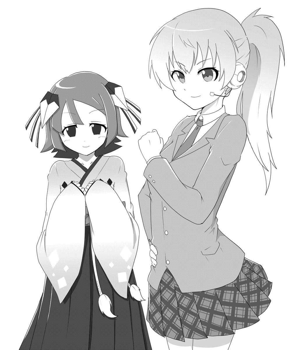 お題箱より「ヒーローバトルコロシアムのりづるとカレン」とのことで、描かせていただきました!
資料無さ過ぎて細部不明&モノクロですが…。 