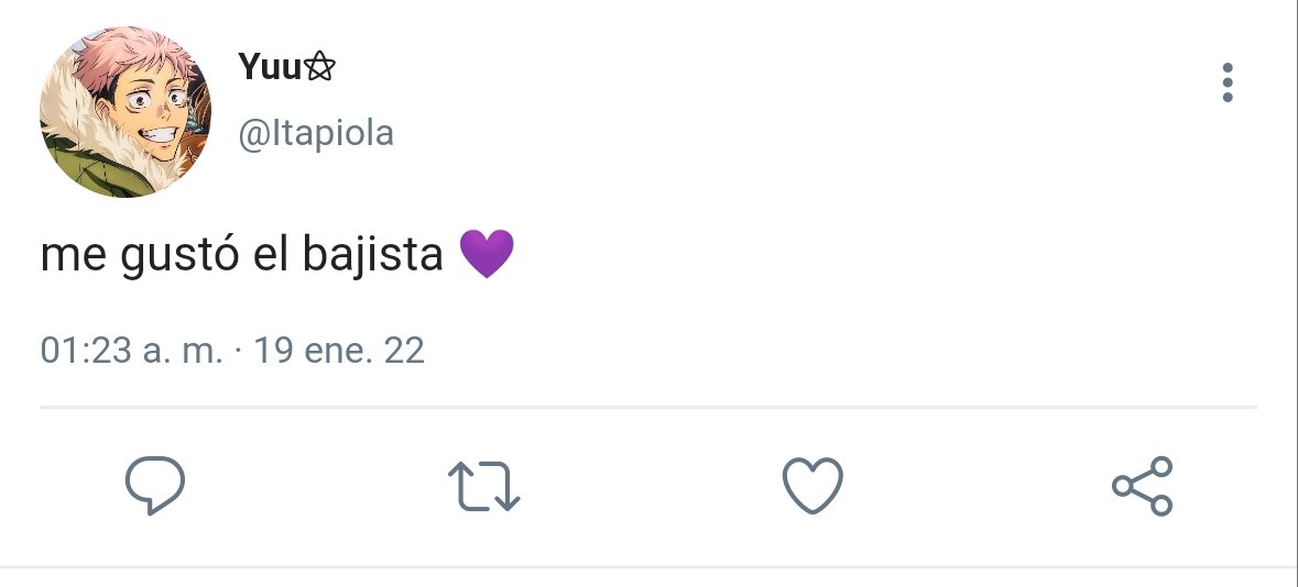 Natsuyio's tweet photo. Cuerdas de medianoche♪

Donde Yuuji está enamorado del bajista de una banda en un bar de mala muerte

#itafushi #itafushiau #au https://t.co/kjVYKA0cpH