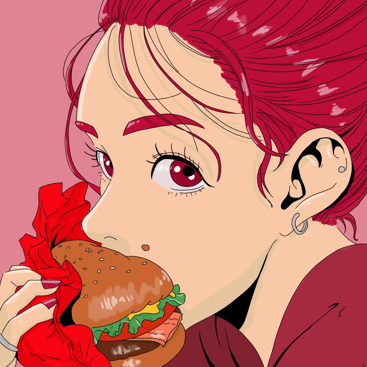 7petunia8's tweet photo. 2021年下半期に描いた絵4選！ https://t.co/mB9p4mDNIW