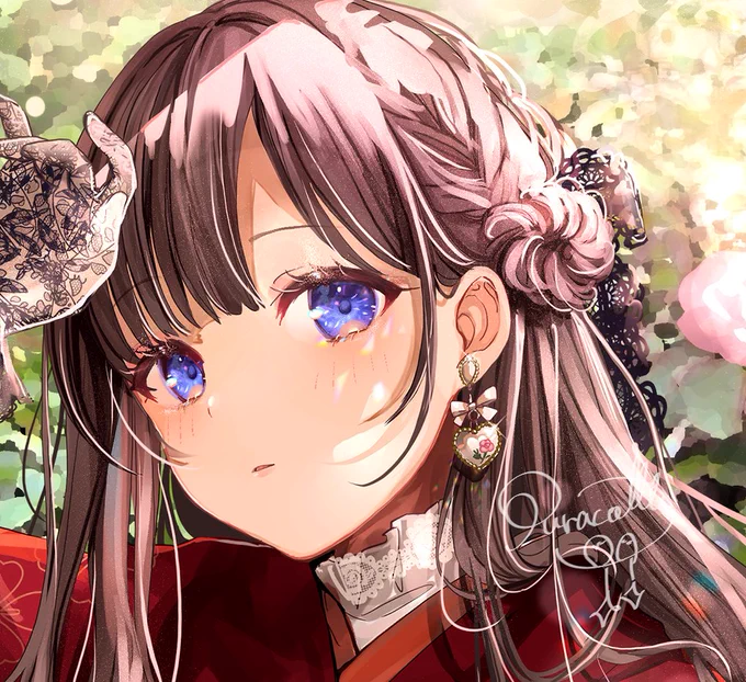 今月はいっぱい着物を描いてます
 #絵柄が好みって人にフォローされたい 