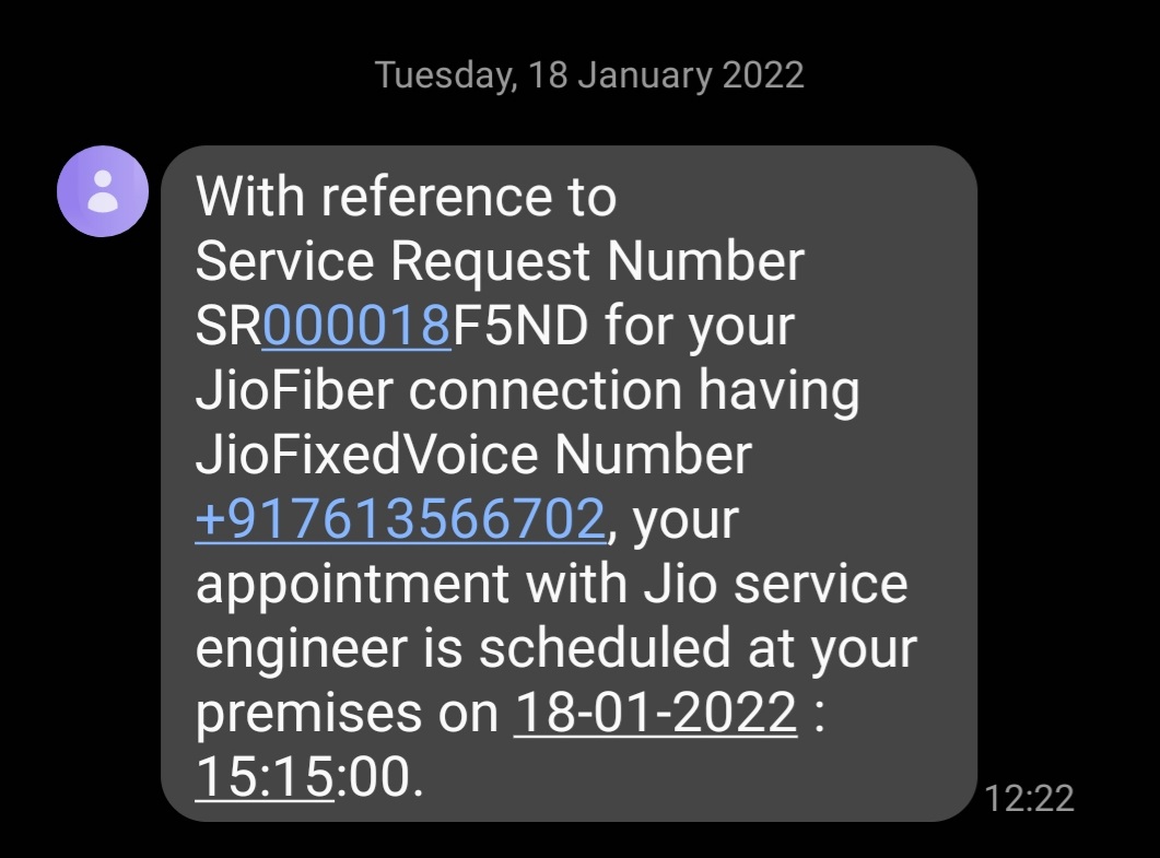 koshta_m's tweet photo. @JioCare facing internet issue from yesterday and no one is taking care, I am working from home and it's affecting my work. Pathetic experience from jio fiber @reliancejio https://t.co/HCIlGoJv4F
