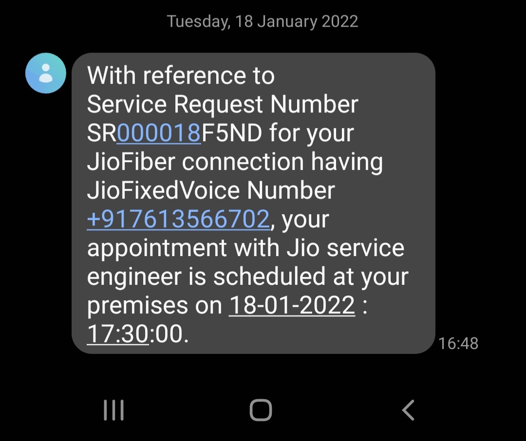 koshta_m's tweet photo. @JioCare facing internet issue from yesterday and no one is taking care, I am working from home and it's affecting my work. Pathetic experience from jio fiber @reliancejio https://t.co/HCIlGoJv4F