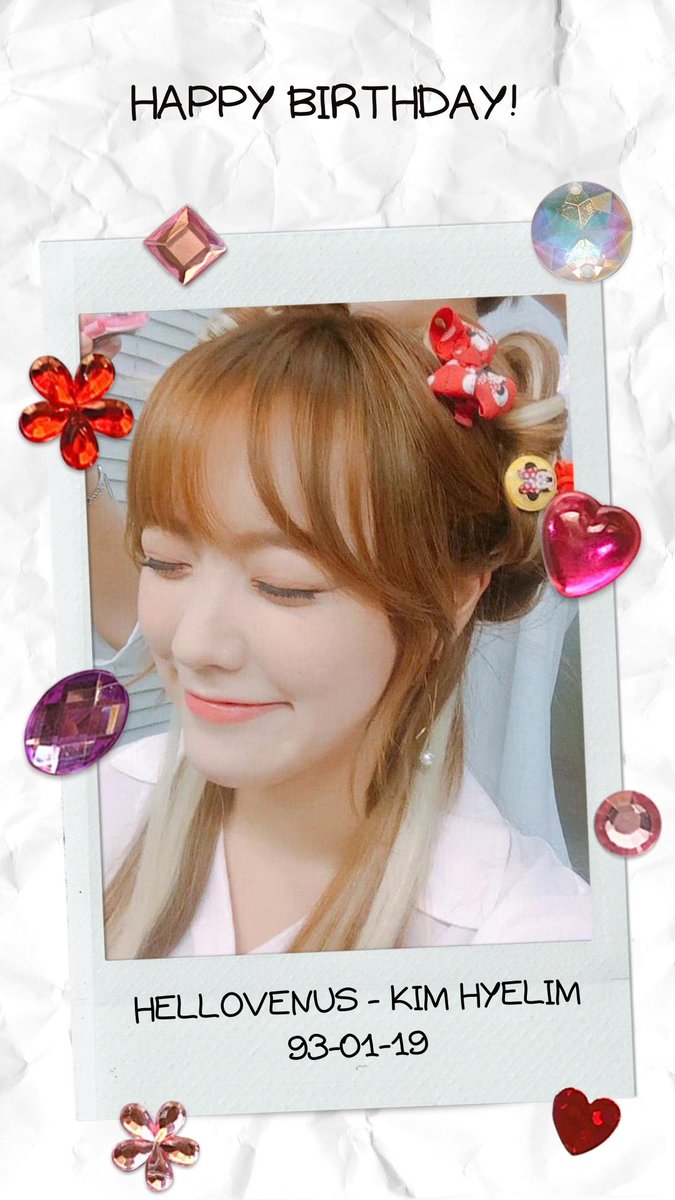 KpopUpd89622207's tweet photo. Happy 29th Birthday to Hellovenus's Main Rapper, Main Dancer, Lead Vocalist, Kim Hyelim. (Lime)
@chHELLOVENUS
#happylimeday #happyjuhwaday #happybirthdaylime #happybirthdaychaejuhwa #hellovenus #hellovenuslime https://t.co/wBKmhmOXav