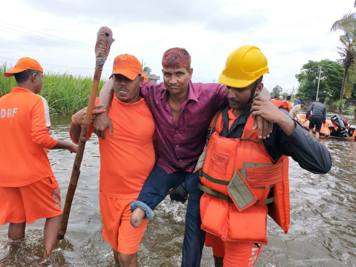 DrSukantaBJP's tweet photo. Greetings to NDRF personnel and their families on their foundation day. Being at forefront in disasters, they have served the country and people with utmost dedication and commitment. My best wishes to them. @NDRFHQ https://t.co/7NPNZDclso
