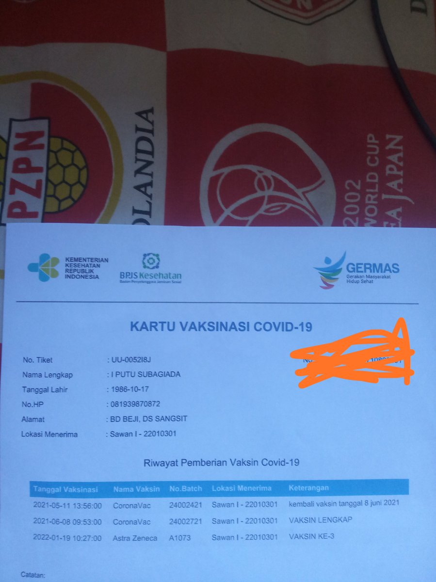 zoubeg's tweet photo. Vaksin booster / vaksin ke 3 
Done https://t.co/jekpVKT1FQ