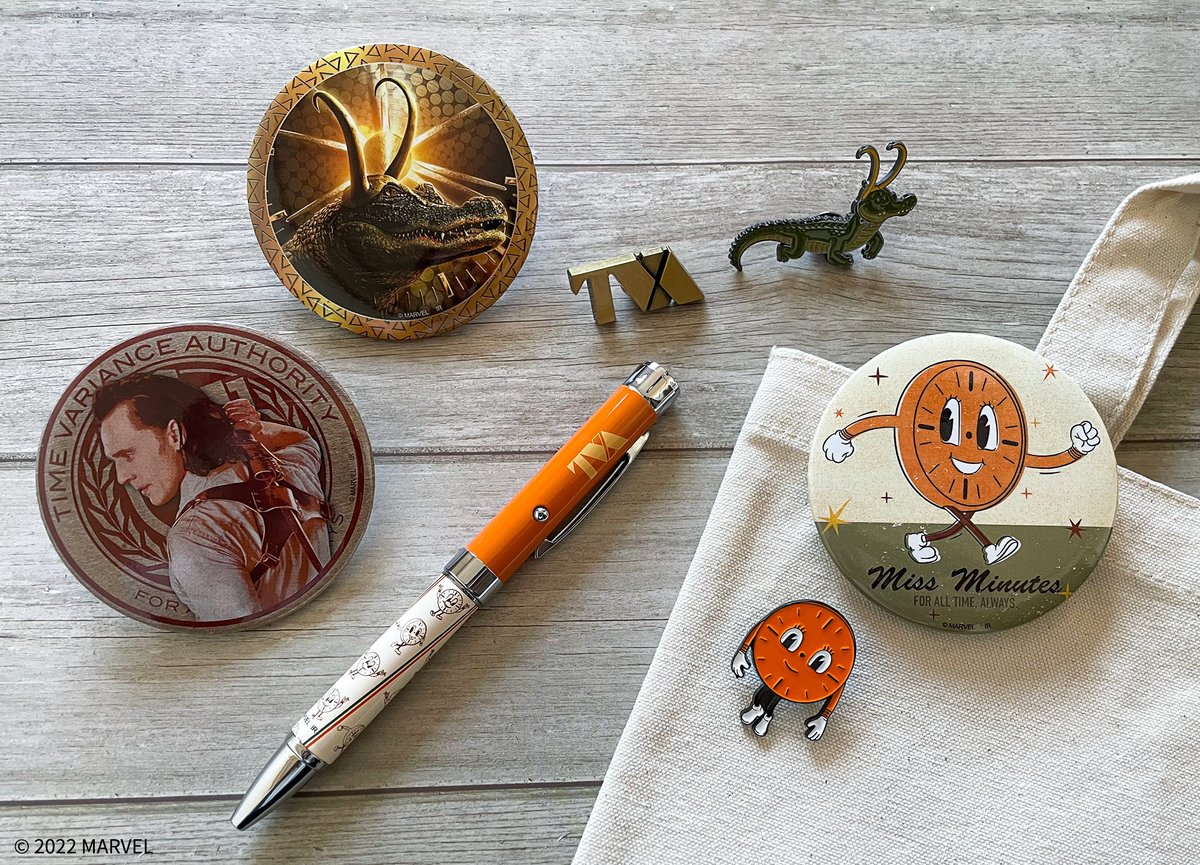 🕘#MARVEL 新商品🕙 #ディズニープラス 配信ドラマ 『ロキ』 直径7.5cm