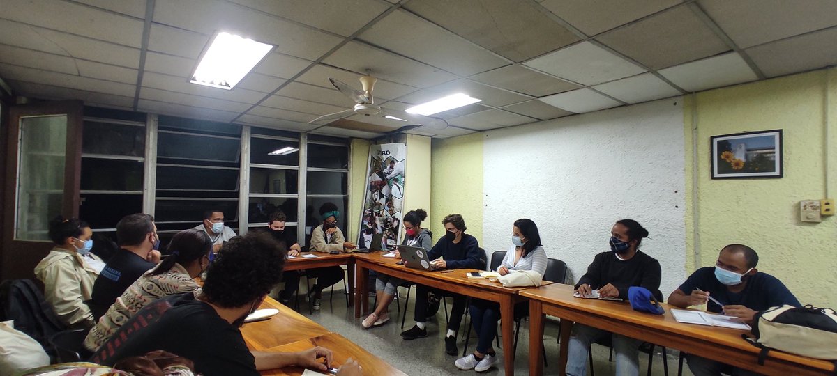 Hoy en reunión del Comité #UJC del <a href="/AlmaCujae/">Alma Cujae</a> despedimos a  <a href="/OscarSamon/">Oscar Samón Tabio</a> de su trabajo como líder Cujaeño 💚.
Un momento muy emocionante. Gracias por lo construido y lo que nos dejas. Eres grande, seguiremos contando contigo.
Éxitos en <a href="/ETECSA_Cuba/">ETECSA</a>, de seguro allí aportarás mucho.