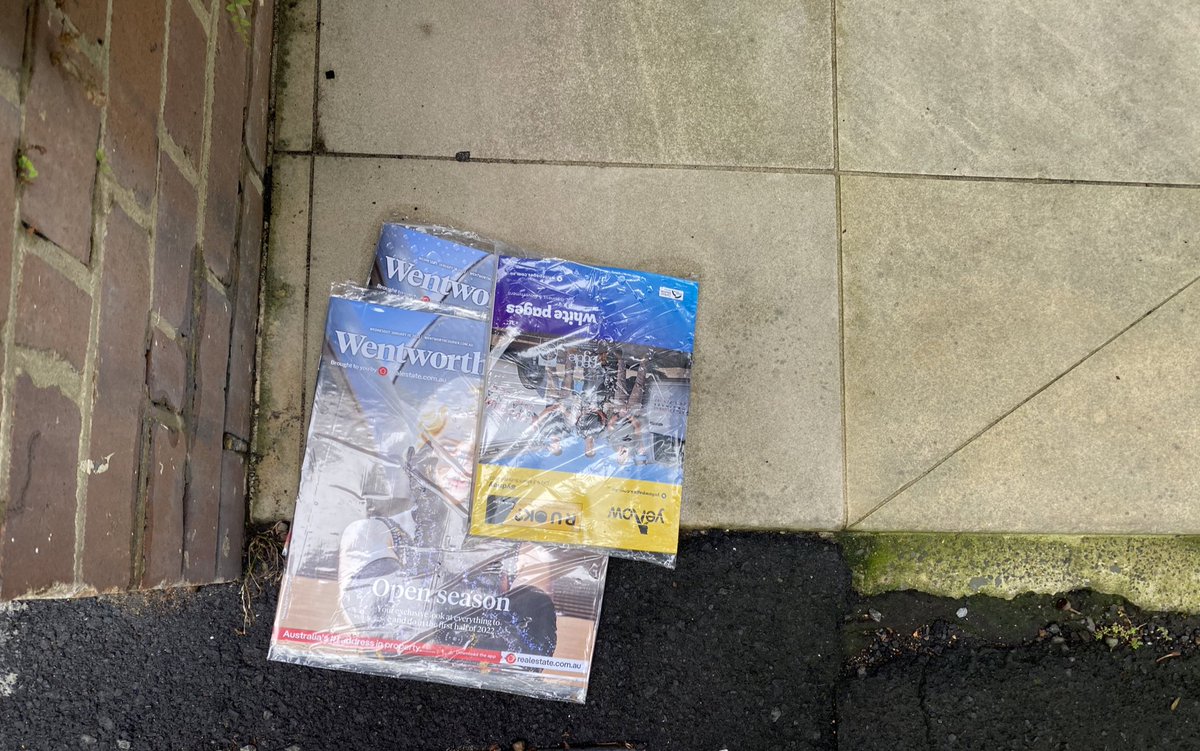 OGweilo's tweet image. Really Australia didn’t know these still existed! I get not everyone has phone/internet access but does every household in the eastern subs need a hard copy?  @yellow_au Surely a hard copy delivered on request would be a much less wasteful approach #Sydney #yellowpages