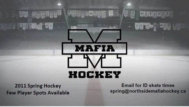 Looking for a spring hockey development program for your 2011 player? We have a few roster spots available. Reach out to spring@northsidemafiahockey.ca for ID Skate information.