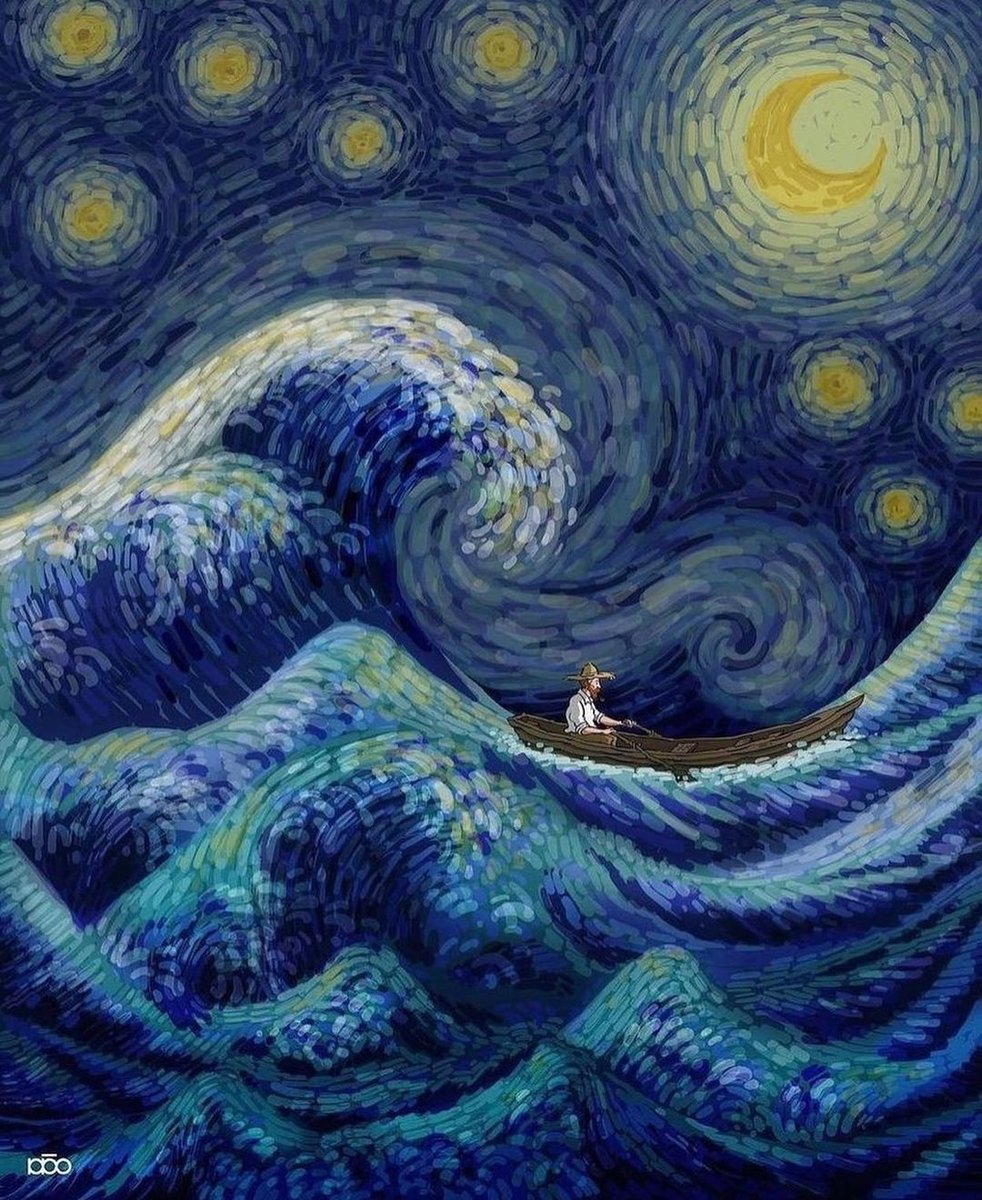 AcademiaAesthe1's tweet photo. Inspired by Van Gogh's fancy life.

Art by Alireza Karimi Moghaddam. https://t.co/OWSYEhmpVw