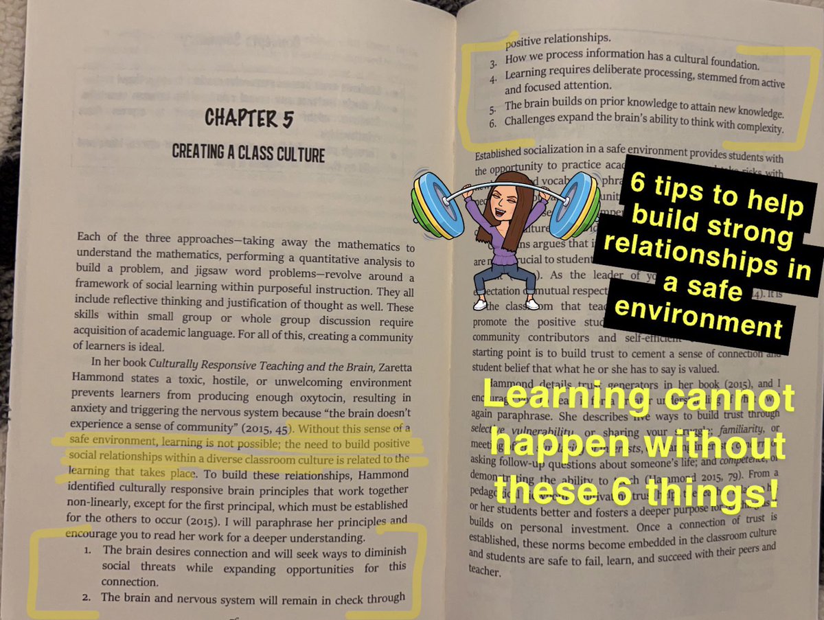 Miss_AshEdmonds's tweet photo. Learning cannot happen without a strong and safe class culture! #solved #conversechat https://t.co/urxac1Q9UO