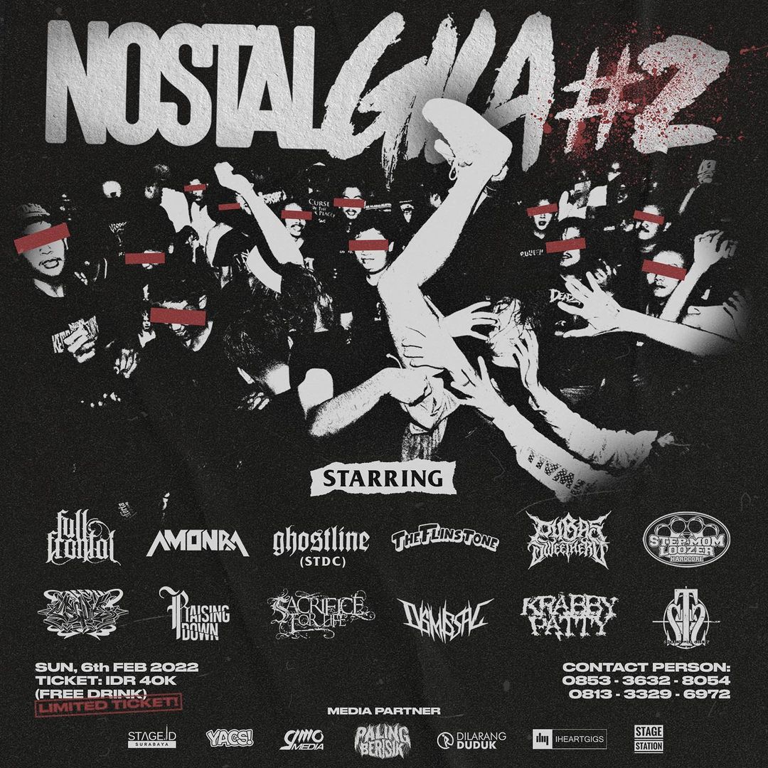 Ini akan menjadi panggung pertama kami setelah lama hiatus. Juga beserta line up band-band terbaik Surabaya era 2010an. It's the comeback year!🔥
-
For tickets and info:
instagram.com/nostalgila.eve…