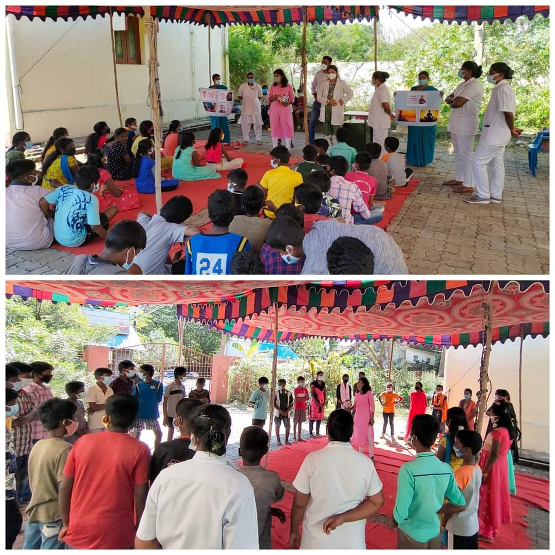TYCL has celebrated National Youth Day in Kirumampakkam in collaboration with the PHC-Subcenter of Kirumambakkam with a session on _*"Goal setting and Mental Health"*_ for the adolescents of the village.

#puducherryngo #tycl #localactionglobalchange