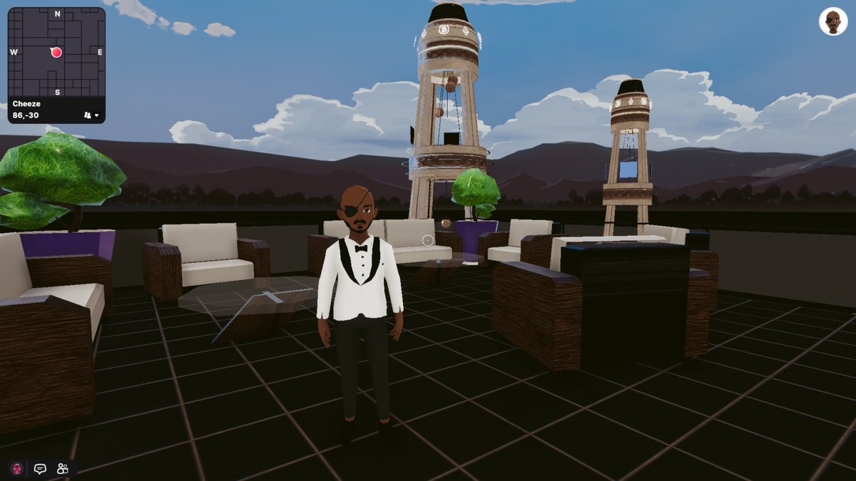 The interior consists of a 1st floor lobby, 2nd floor gallery and a stunning view from the rooftop lounge.
<a href="/Cheeze/">Cheeze</a> (86, -30) is a Photography focused NFT Media and Entertainment company built on the FLOW Blockchain.

Website: cheeze.com
For Help: @CheezeSupport