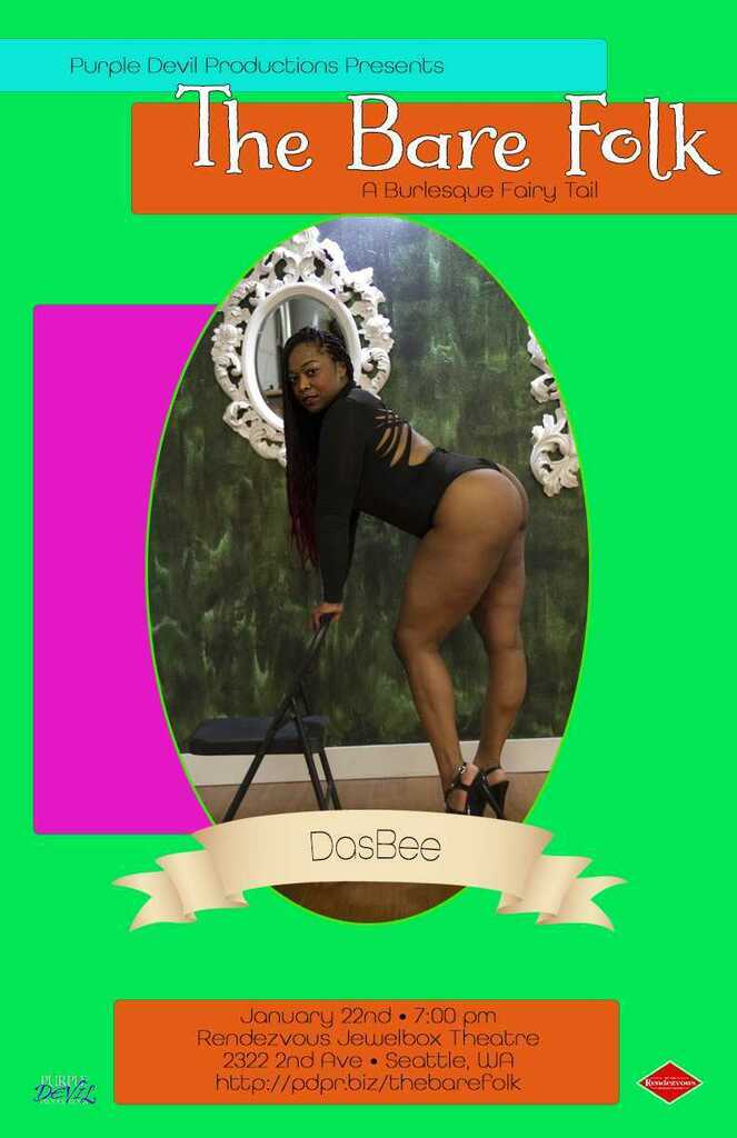 PurpleDevilProd's tweet photo. The Yumboes of Senegal, West Africa, are similar to European Fae. #DasBee wants to tell you a story about he bakhna rakhna, which means "good people" Saturday night at #TheBareFolk: #AfairyTaleBurlesque in the #JewelboxTheatre at @RendezvousSea. https://t.co/LccFXz71a9 https://t.co/LRaw7knVSe