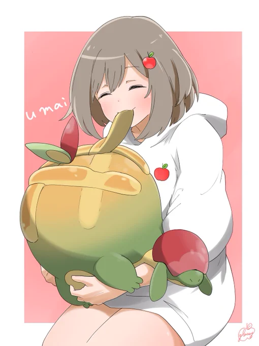 豆知識!!!
タルップルの背中の皮は食べられるらしい!!!!!🍎🍎🍎🍎🍎🍎🍎 