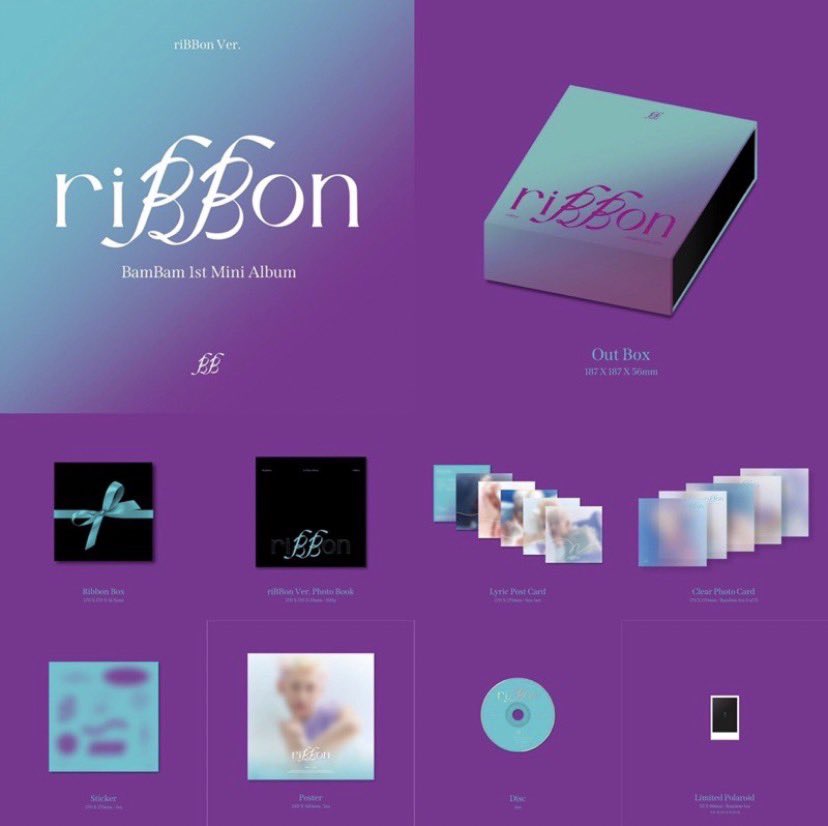 ⠀༺ 𝓅ls rt 𓈒 ༻

ขายอัลบั้ม ribbon รอบไซน์นะคะ  
✧ บั้ม ribbon ver ( ของครบ + แกะ ) 250 ฿
✧ บั้ม pandora ver ( ของครบ + ไม่แกะ ) 350 ฿
ราคารวมส่งหมดแล้วค่ะ สนใจ dm ได้ค่ะ 🤲🏽 𓈒 ˖

#ตลาดนัดเมนแบม #ตลาดนัดอากาเช่ #BamBam