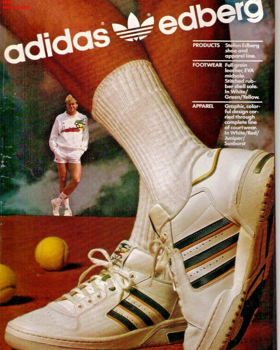 DIEHARDADIDAS's tweet photo. Selamat Ulang Tahun Stefan Edberg. Beliau lahir hari ini 56 tahun yang lalu, atau 19 Januari 1966
Petenis asal Swedia ini telah banyak meraih gelar bergengsi di kejuaraan tenis dunia. Tak salah adidas membuatkan sepatu dan apparel dengan nama beliau
courtesy getty images
#3FOIL https://t.co/9zUmAAtZ6w