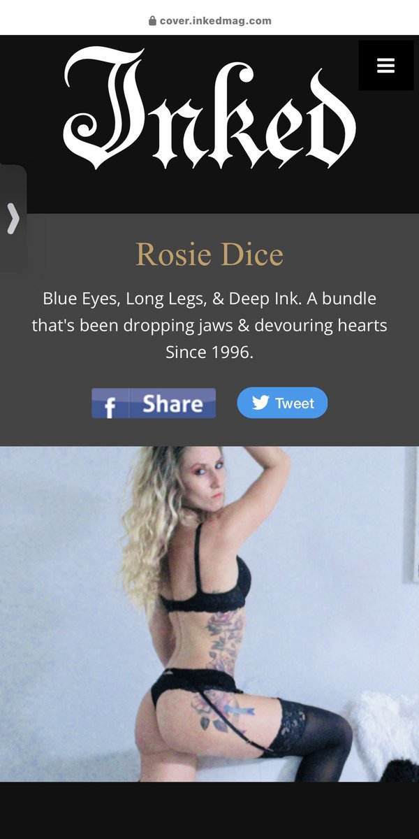 SummerRose815's tweet photo. https://t.co/4aM8y4TQe9
Vote for me! #Inkedmagazine #inkedcovergirl #rosiedice #tattoos #vote https://t.co/8eFD9bdXQS