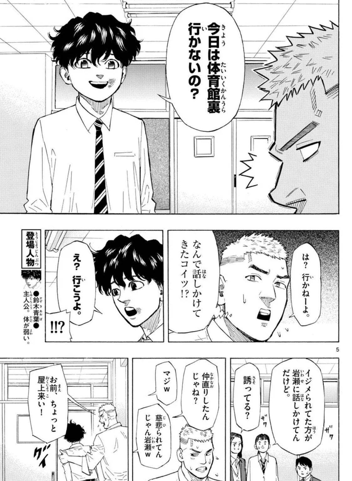 波切敦 レッドブルー 少年サンデーにて連載中 少年サンデー8号のレッドブルーは 青葉が話しかけたのはイジメっ子の岩瀬三之助 第2話 大嫌い同盟 今週も絶対見てくれよな 君のハートをギロチンチョーク T Co Nekp7qgomf Twitter