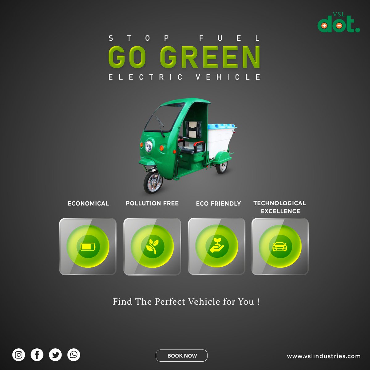 vsl_dot's tweet photo. DOT MINI electric vehicle!!
. Pollution Free
. Economical
. Eco-Friendly
. Technological Excellence
For more details Call - +91 89032 61892
Visit - https://t.co/V6emJ7kVSG
.
.
.
. #evehicles #electriccars #electricalvehicle #olaelectric #electricandhybridvehicles #tesla https://t.co/CdZEwFmLic