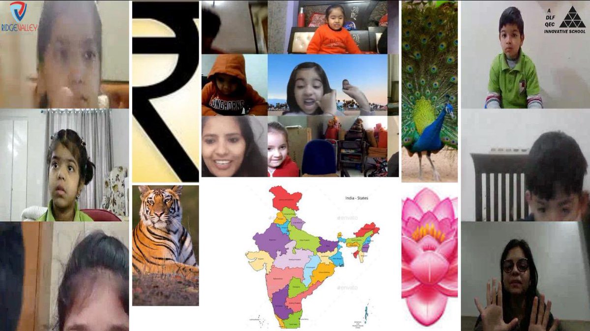 RidgeInfo's tweet photo. Knowing about the countryโs symbols helps the children to become aware and connect with their country. It was a great learning as the young patriots of Nursery identified the various national symbols and understood their significance. #earlyyears #leaningisfun @NidhiTewarii https://t.co/wDPCZr7jIe