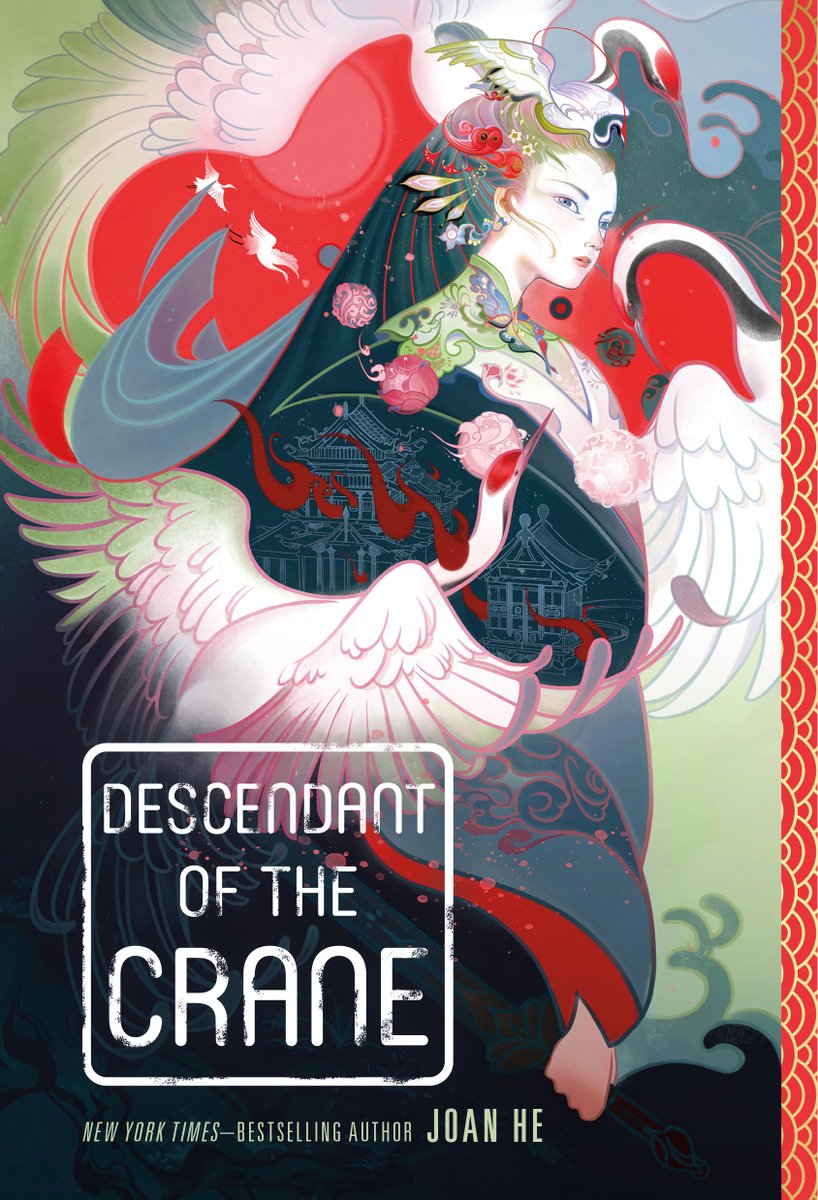 behold the new and gorgeous US cover, designed by the incomparable @auroraparl &amp; illustrated by Sija Hong

I love that this edition showcases hesina in all her nervous glory ❤️ and hesina loves the imperial seal design of the title

preorder now: bit.ly/3GGCktP  (2/5)