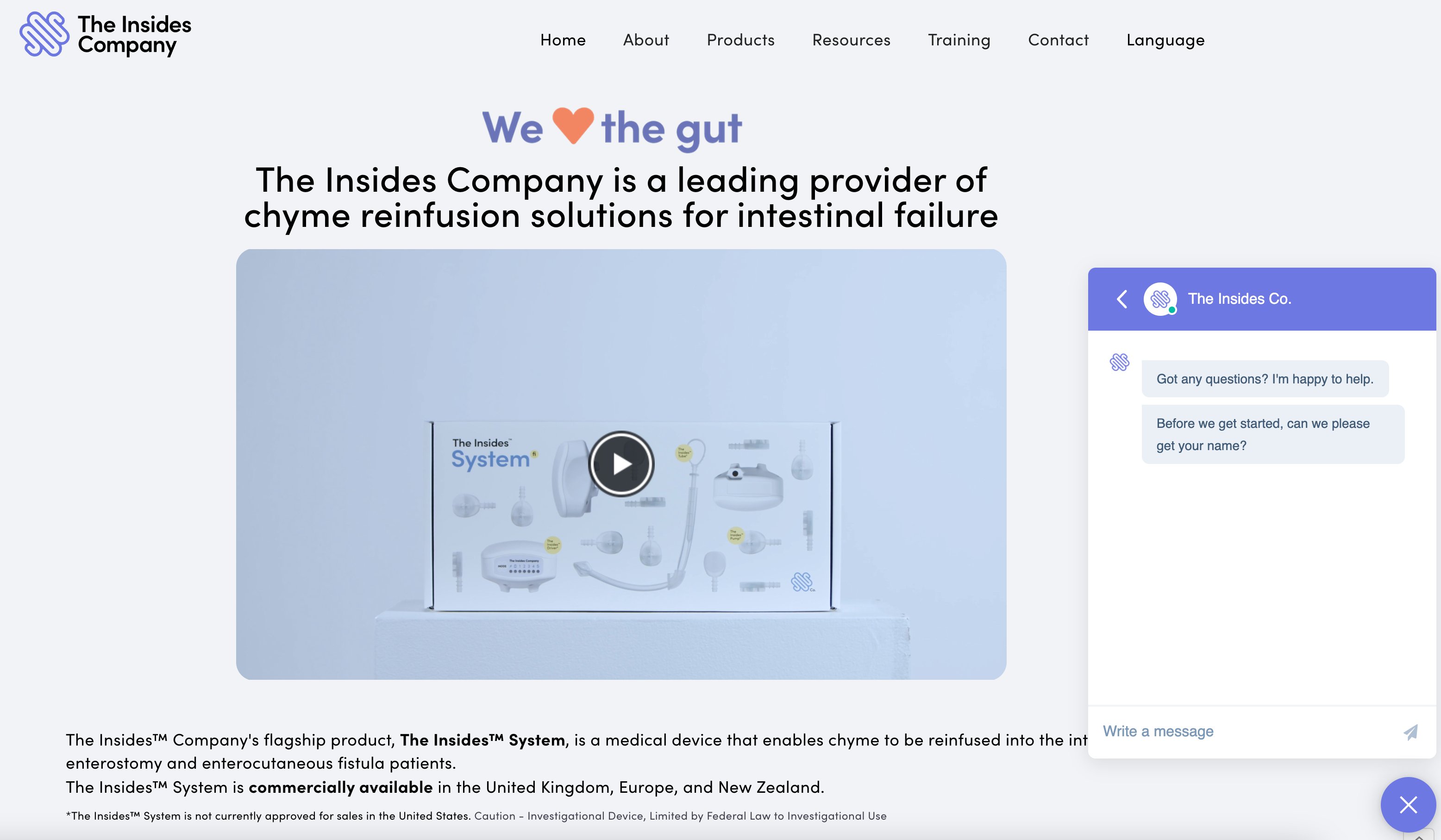 The Insides Company Want To Learn More About The Insides System For A Potential Patient Speak With Us On Our Newly Launched Live Chat To Schedule A Demonstration At T Co Pvvbcjn9tj
