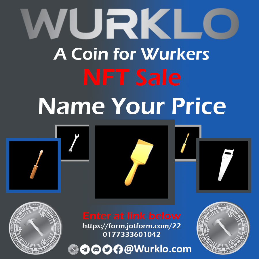 Wurklo's tweet photo. Our NFTs are for sale! Name your price bidding by using this form: https://t.co/1KGiR1Y9aO | Or you can view/buy now on https://t.co/ifrSdPio5T or https://t.co/jn0WZWl3IJ #NFTs #NFTCommmunity #nftcollectors #nftart #NFTartist https://t.co/DVvBuVSxCF