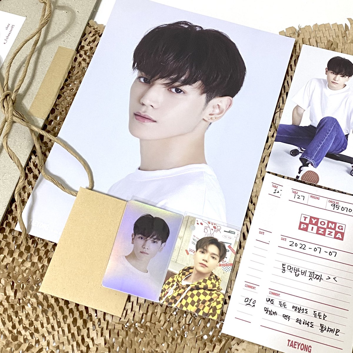 2914BASKET's tweet photo. π± #2914mails
sg 2022 taeyong member set arrived safely at my consol's address. thank you so much @yeonsungcart for letting me salo your slot! thank you rin po @_Echeezen95 π€ really love the super secured and eco-friendly packaging, plus the cute and pogi tyong freebies! https://t.co/gzMYv8rchN