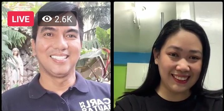 jnbalbacal's tweet photo. See you laterrrr! 8PM with Maam and Senator ❤️

#carlbalitaforsenator 
#carlbalitafor2022 https://t.co/1LzoGOqpYx