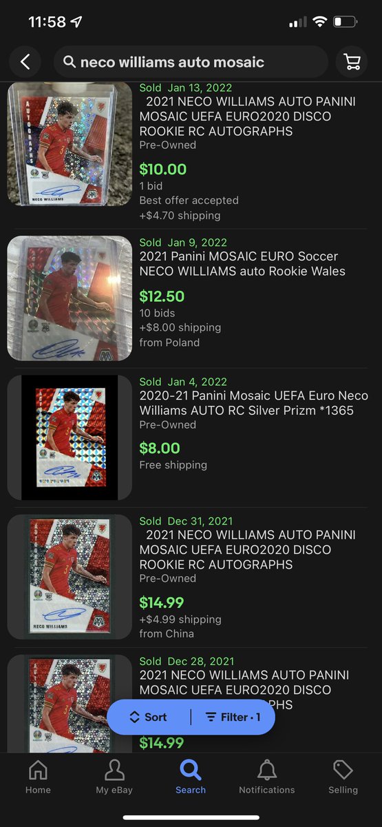 JSoccerTrades's tweet photo. Neco Williams RC Auto

$10

Check Pinned Tweet For Shipping

#JSTSS https://t.co/FzR2NGYEbj