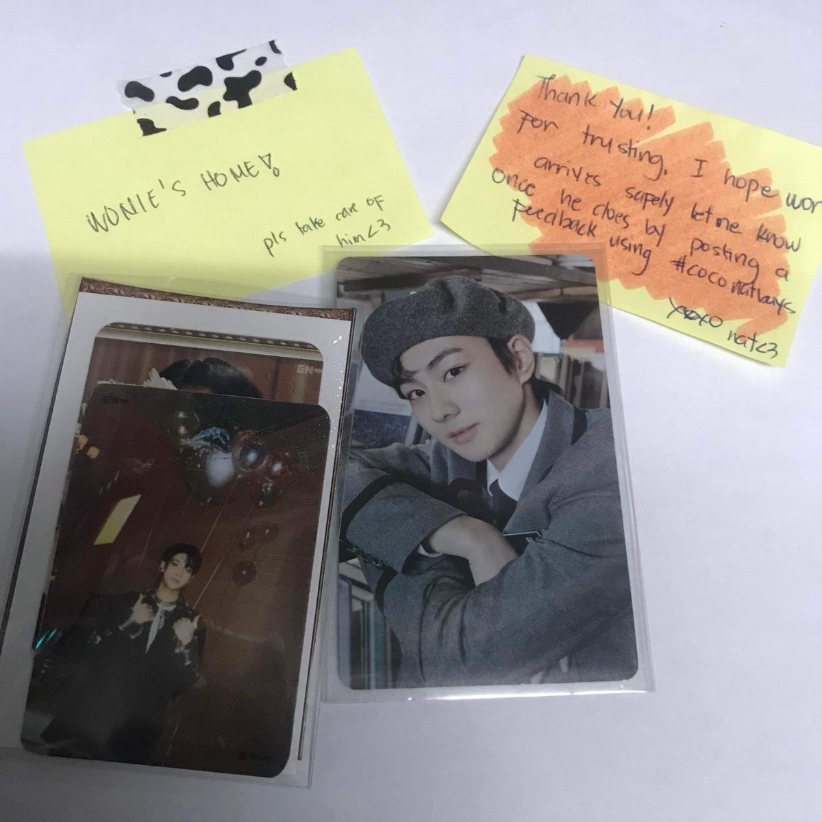 19thdae's tweet photo. ๐ #0809mails โกฬ
๐ ggu ggu won came home, thank you for packing it well ๐ค libre nya 'to goiz bait ni seller
#coconatbuys @seungkartt https://t.co/DiniUL99Tz