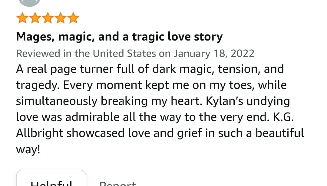 Got this awesome review for my book! So glad you liked my story, and Thanks to everyone who's picked up Magebreaker! 😊

#books #fantasybooks #BookTwitter #WritingCommunity #BookRecommendations