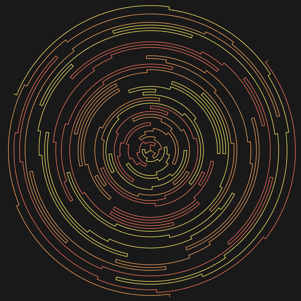 morozgrafix's tweet photo. #genuary2022 Day 17: 3 colors.
🎲🧭 Reflected Random Radial Walk
Once again inspired by @mikebrondbjerg #generativedice creations. I've added a little color and an extra reflection. 
#generativecodeart #randomwalk #p5js #javascript #genuary https://t.co/V4L1YUdnFB