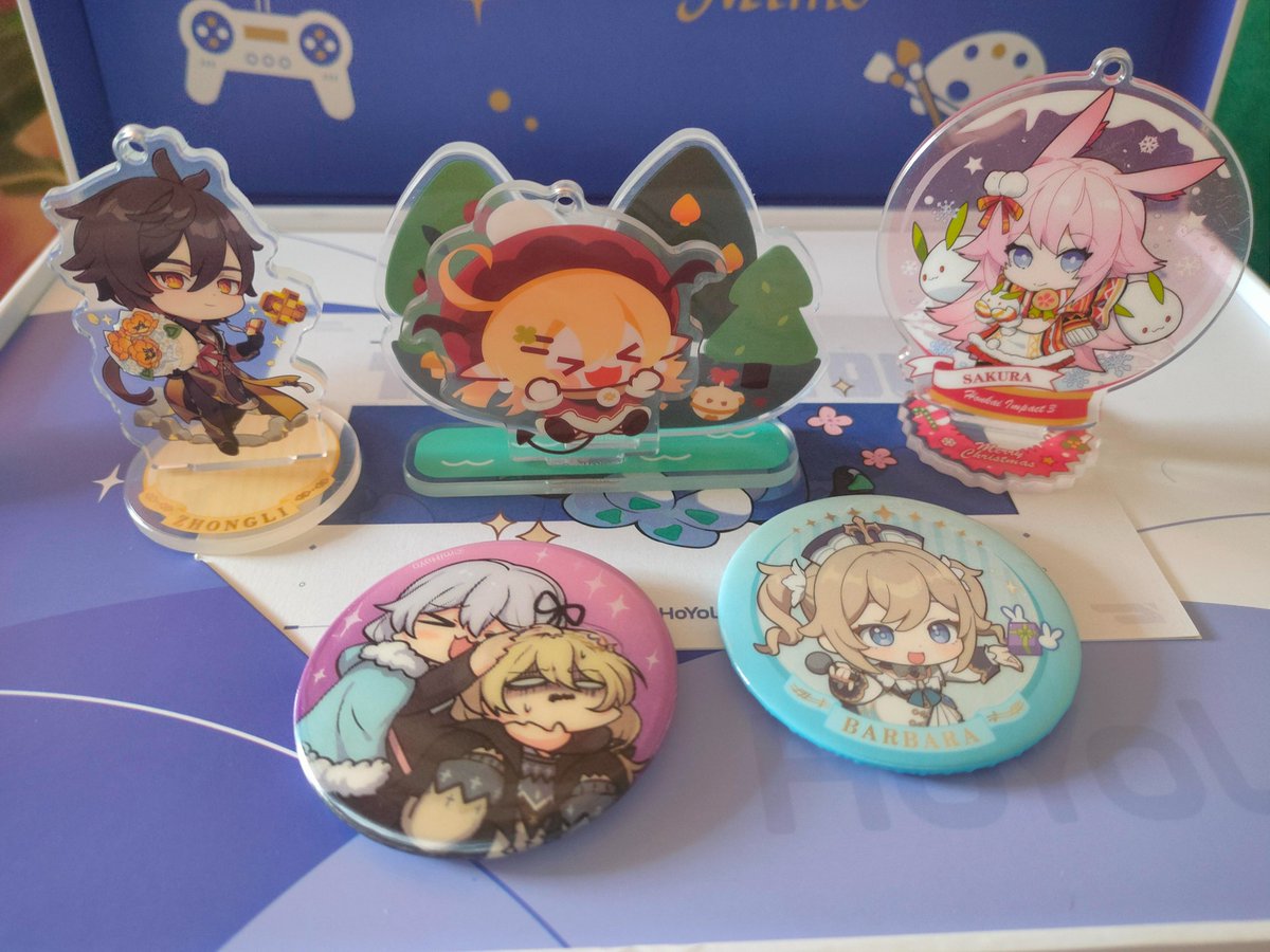 MadeBaruna's tweet photo. Received a #mimosgift from @HoYoLAB_Mimo, thank you very much! #paimonmoe https://t.co/ZMIH3LxTXG