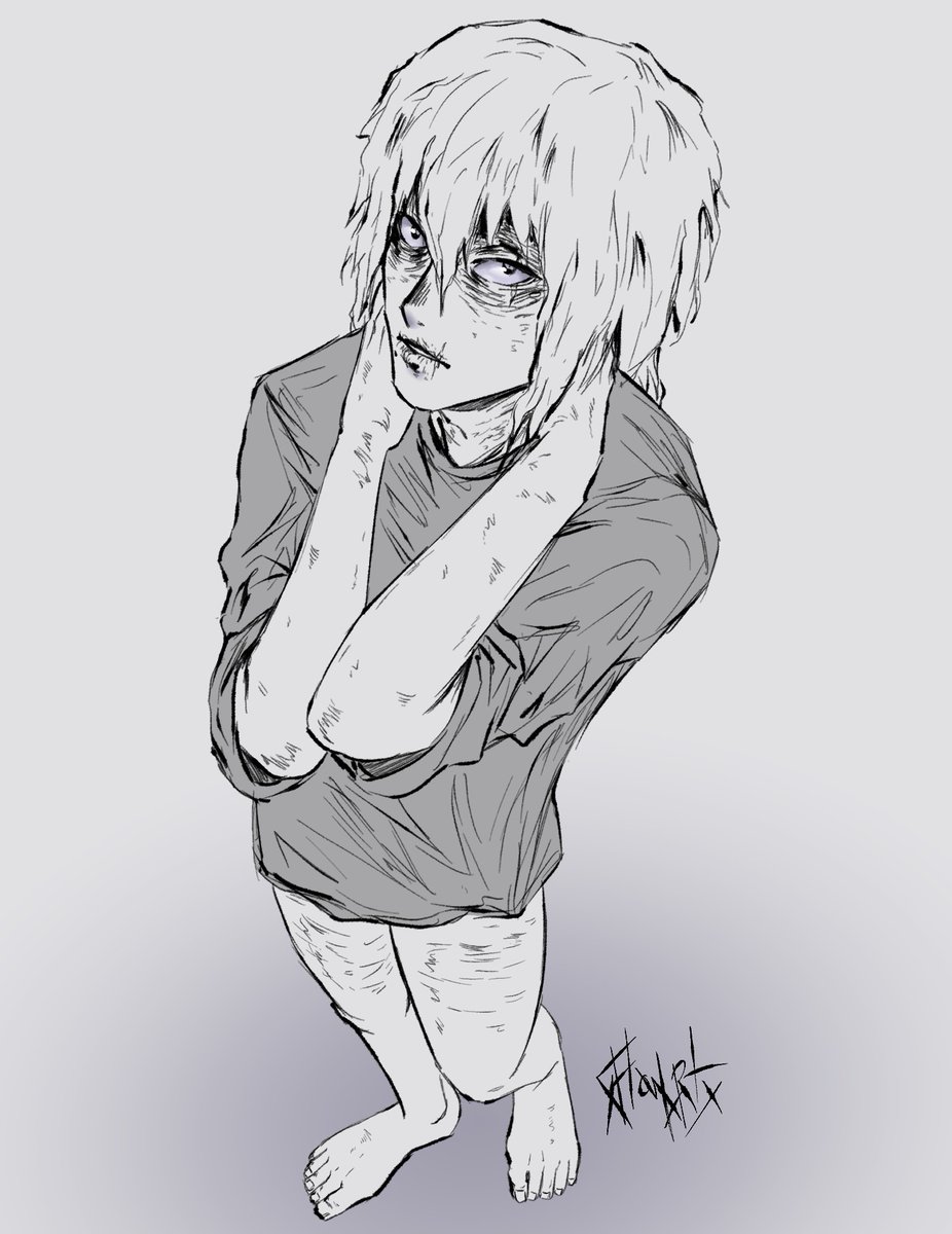 xFlowArtx's tweet photo. Shigaraki 😌
.#bnha #shigaraki https://t.co/8czJvc725b