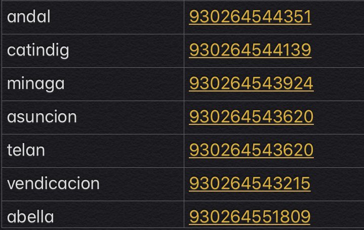 cess_onhands's tweet photo. β
update β
β all items have been shipped
- check the pictures below for your tracking number
β’ first 3 pictures- j&t
β’ 4th picture - lbc
for inquiries, dm me!
please use the hashtag #cess_feedbacks if you'll post your feedbacks po. thank you! π https://t.co/YLBptWrzSX