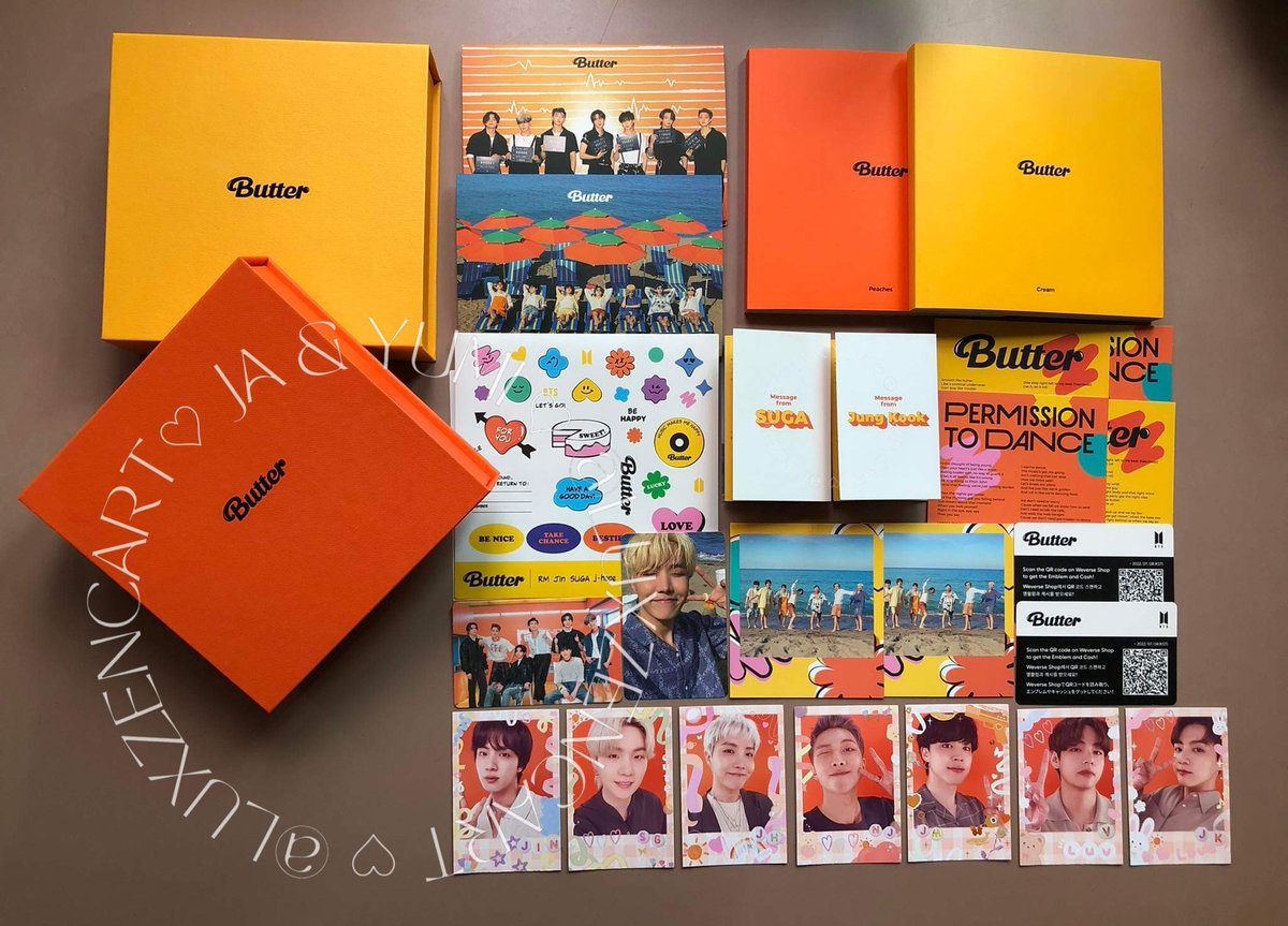 luxzencart's tweet photo. （🐈）—  #LXZNmails！

A day late but the Butter albums are home na! Thank you so much for the smooth transaction, @bsidemarket! #bside_feedback ♡ https://t.co/0uNkyt6xz0