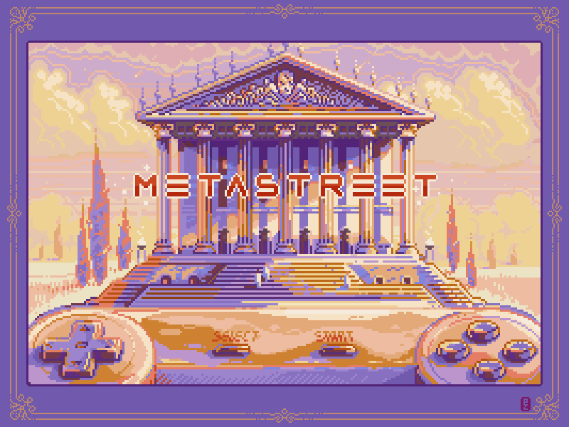 pakowacz's tweet photo. 🕹️🏦🕹️Bank of video-games also done in Oct '21 #pixelart #retrogames #illustration #ドット絵 #gamedev #dotpict https://t.co/KIYHpoZ71K